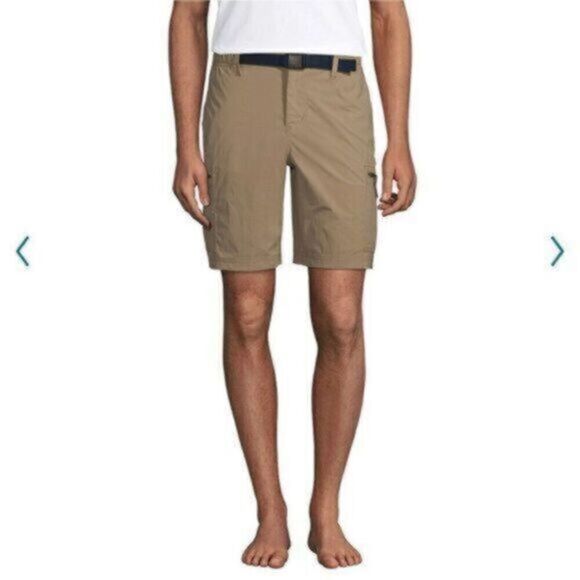 Land's End 9" Outrigger Quick Drying Cargo Shorts w/belt SIZE XXL - UPF 50 Sun - Picture 1 of 5